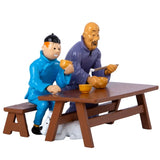 Tintin - Scène déjeuner - Lotus Bleu