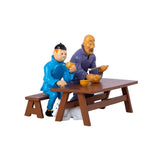 Tintin - Scène déjeuner - Lotus Bleu