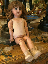 Poupée JUMEAU Bouche Fermée, Tête Porcelaine, Bté S.G.D.G, T.8