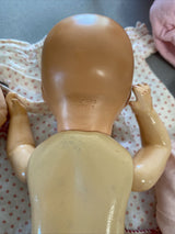Ancienne Poupées Bambino Petit Frere De Bleuette Et Bleuette Avec Trousseau