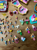 Ensemble De Poupées À Figurines Compactes Polly Pocket Vintage