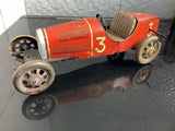 JEP BUGATTI GP No 3 jouet ancien mécanique vers 1930