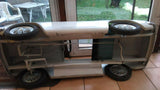 Voiture à Pédales En Tole "Triumph Tr4" 1960 Vintage