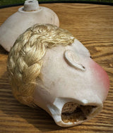 Ancienne Tete De Poupée Porcelaine De Mode Signé Epoque 19 Eme Jumeau