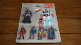 Vintage 1978 set 5 figurines Goldorak Fabian