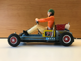 Vintage Années 1950 "Run-a-Panier" chauve-souris O Kart, T.N. Trademark, Nomura toy