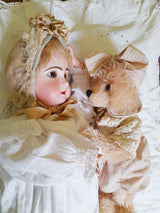 Poupee Jumeau Tres Rare Bébé Louvre  Bouche Fermée. Antique Jumeau Doll