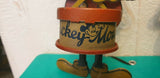 Paire De Mickey en Tole sérigraphiée DRGM Germany Années 30