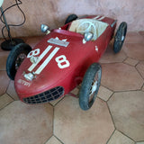 Voiture à Pédale Ancienne Ferrari Spa Luxe 1960 à restaurer SHARKNOSE MG