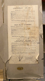 Superbe voiture JEP Auto-Bolid Delage