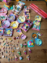 Ensemble De Poupées À Figurines Compactes Polly Pocket Vintage