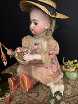 Automate Léopold Lambert Poupée Ancienne Jumeau Petite Fille Aux Jouets 1894