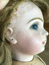 Poupée JUMEAU Bouche Fermée, Tête Porcelaine, Bté S.G.D.G, T.8
