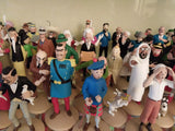 Collection Complète Atlas des 111 Figurines TINTIN avec livrets et passeports