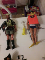 Big Jim  Lot De 10 Personnages + Accessoires