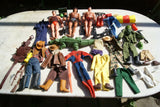 Big Jim Lot De 3 +équipements : 2 X 1971 Mattel Hog Kong-1 X Mattel