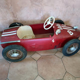 Voiture à Pédale Ancienne Ferrari Spa Luxe 1960 à restaurer SHARKNOSE MG
