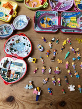 Ensemble De Poupées À Figurines Compactes Polly Pocket Vintage