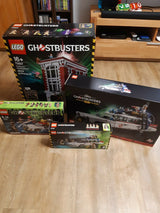 Lego 75827 Ghostbusters QG +10274 Ecto 1 +21108 Ideas ECTO 1 + 75828 100% Complete