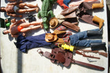 Big Jim Lot De 3 +équipements : 2 X 1971 Mattel Hog Kong-1 X Mattel
