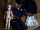 Ancienne Poupée Jumeau Bleuette Premiere Bleuette Jumeau Antique Doll