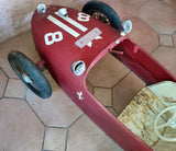 Voiture à Pédale Ancienne Ferrari Spa Luxe 1960 à restaurer SHARKNOSE MG