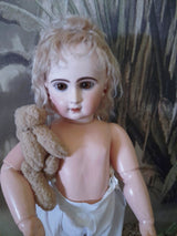 Poupee Jumeau Tres Rare Bébé Louvre  Bouche Fermée. Antique Jumeau Doll