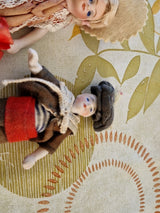 Deux Poupée Mignonnette Ancienne Porcelaine