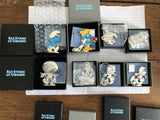 Figurines Les étains de Virginie 8 Schtroumpfs