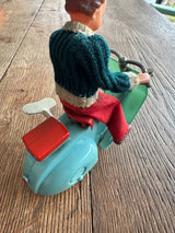Jouet Mecanique " Paya" Scooter Vespa Annee 50
